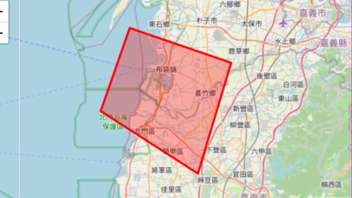 天氣／暴雨狂炸2小時！台南、嘉義12區列大雷雨警戒