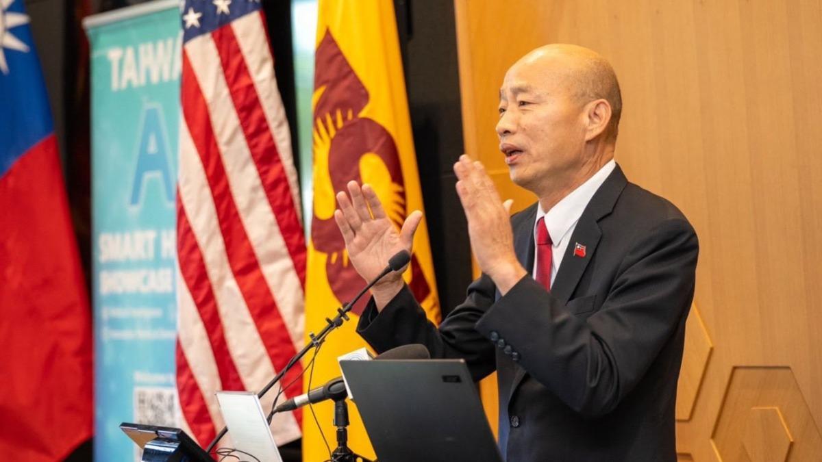 評韓國瑜訪美行得分 學者讚「不是草包」:英文講得比賴清德好