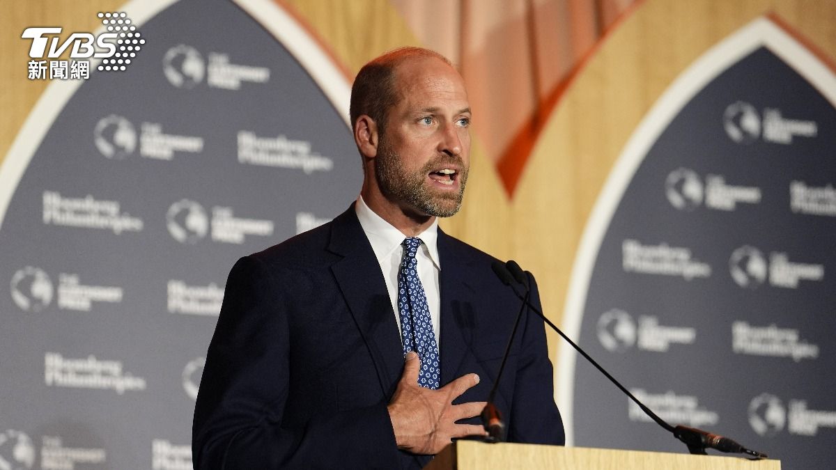 王儲威廉王子（Prince William）同期的納稅金額也一併曝光。（圖／達志影像美聯社）