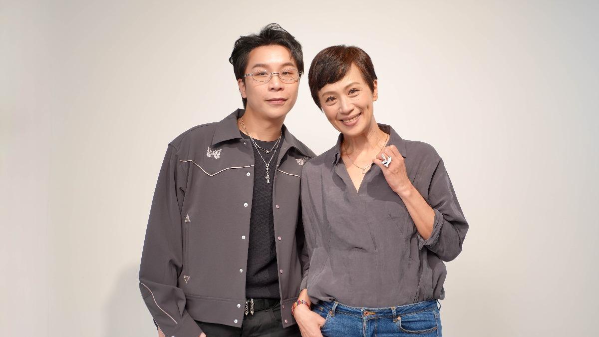 黃采儀(右)演出派翠克二姊。(圖/大愛提供)