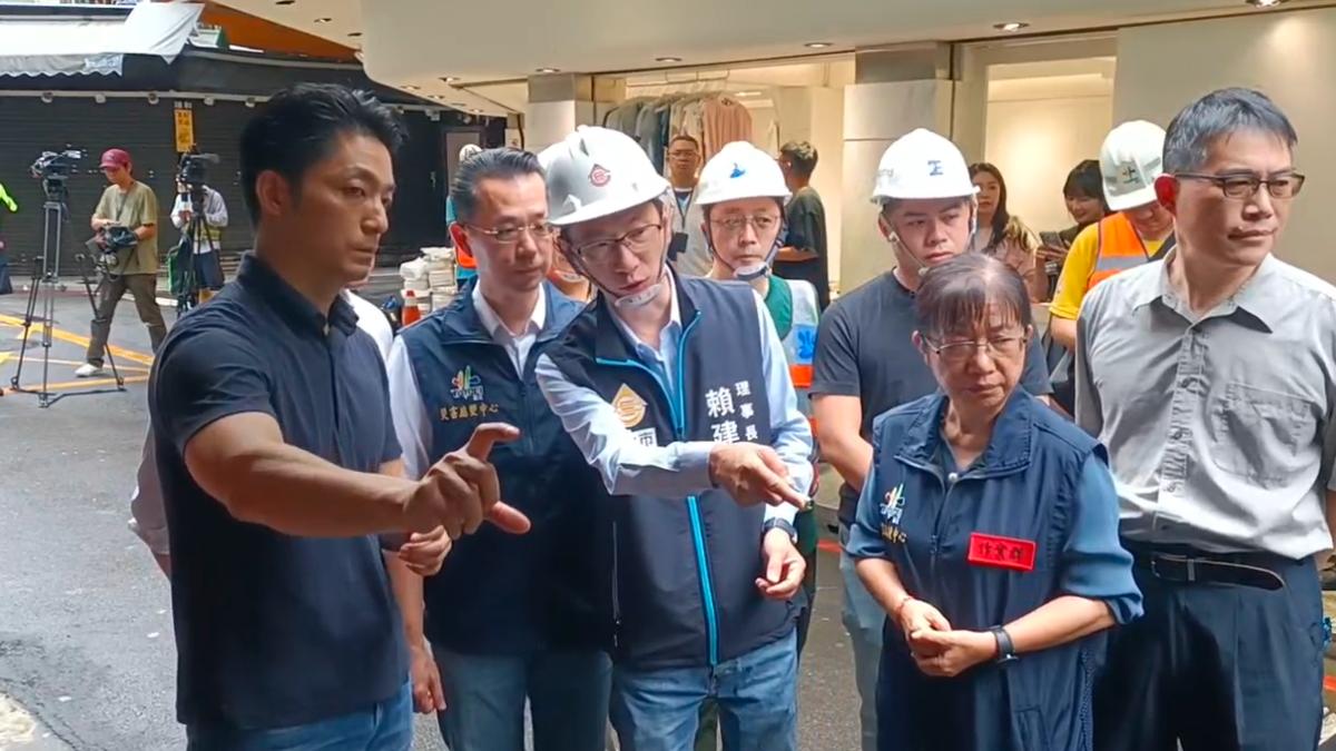 北市五分埔大坑原因曝　蔣萬安急奔現場：預防性撤離2棟住戶