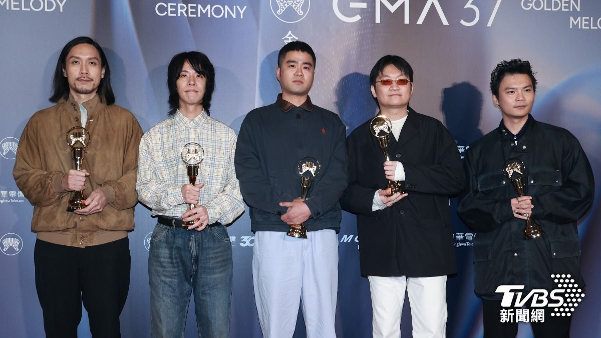 金曲37/最佳樂團死亡之組!落日飛車和他們戰到最後 多拿兩票勝出
