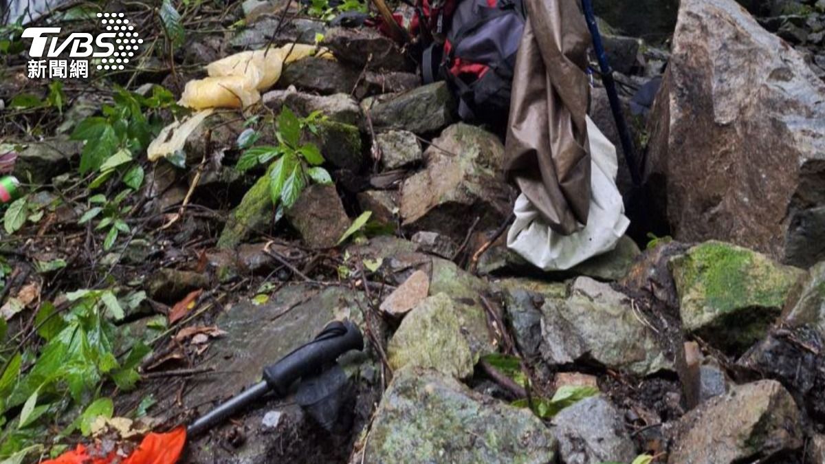 台中市蝴蝶谷山難4死！現場曝光一片狼藉　登山杖斷成好幾截