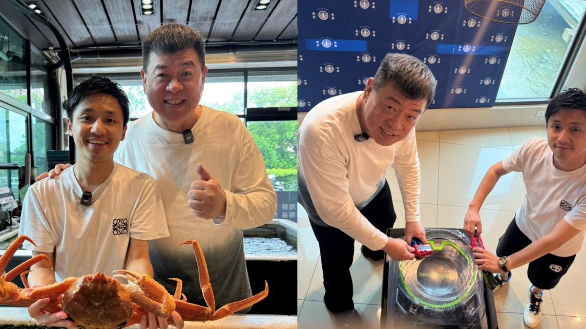 65歲孫德榮當爸曝近況!小中風被攙扶「半邊無力」 攜手兒子開戰