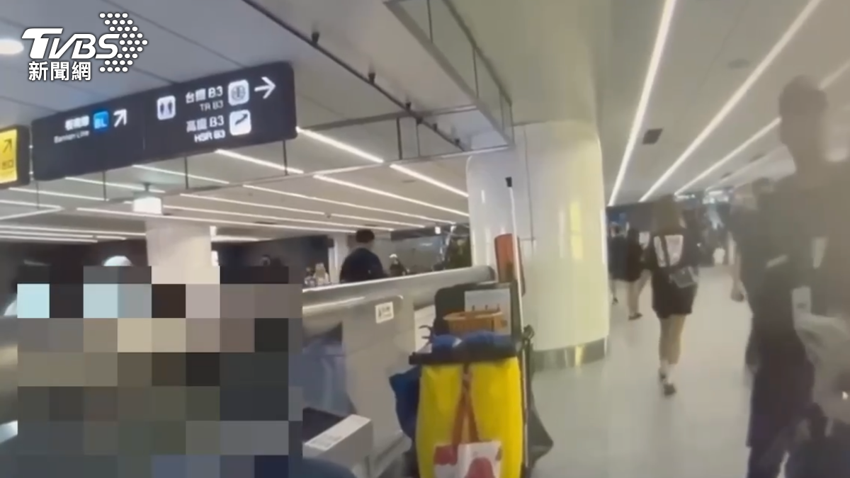 手扶梯拉行李碰撞!港客趕飛機惹怒台男暴走 北捷保全速壓制