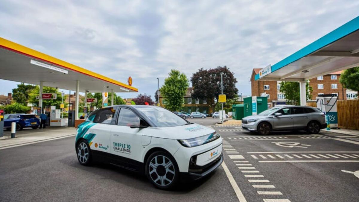 捨棄大電池!Shell發表全新概念車 靠「這技術」10分鐘充滿電