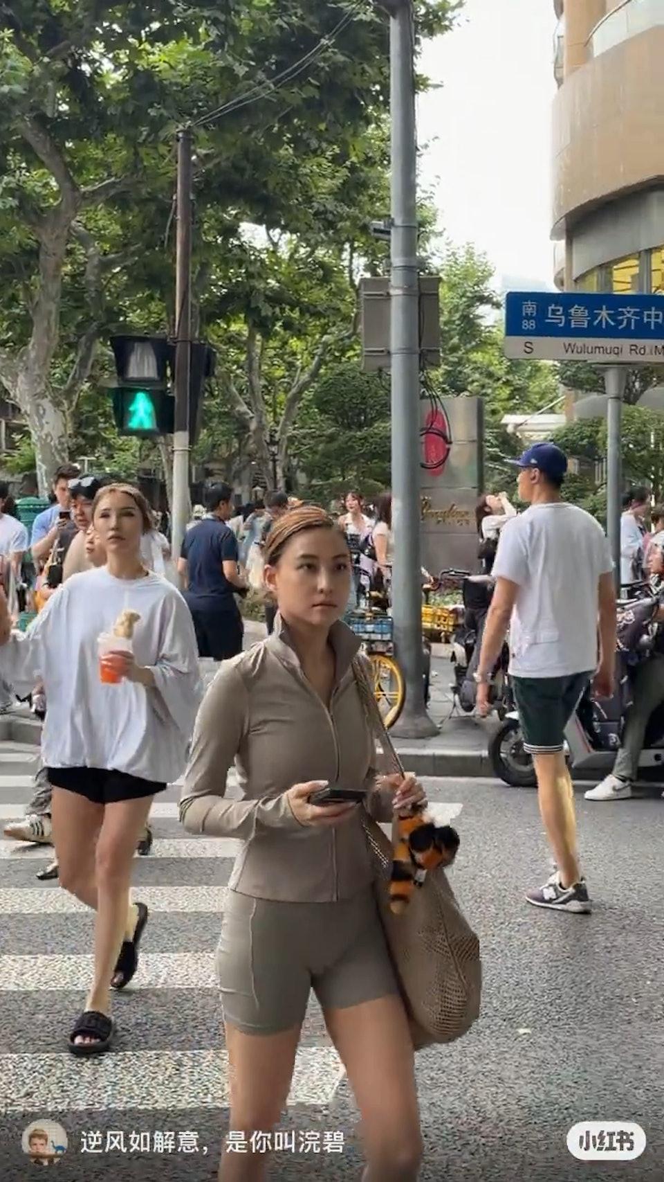 網友大讚何超蓮不愧是最美千金。（圖／翻攝自小紅書）