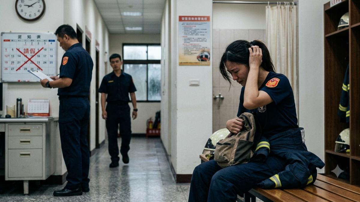 洗澡遭看光！宜蘭女消防員身心受創　控請假刁難提國賠結果曝