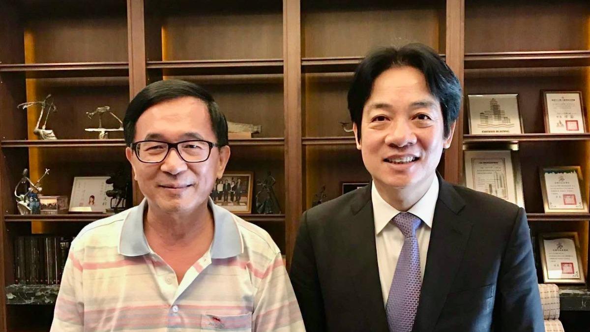 賴清德任期過半 陳水扁突拋1問:支持特赦扁還算數嗎
