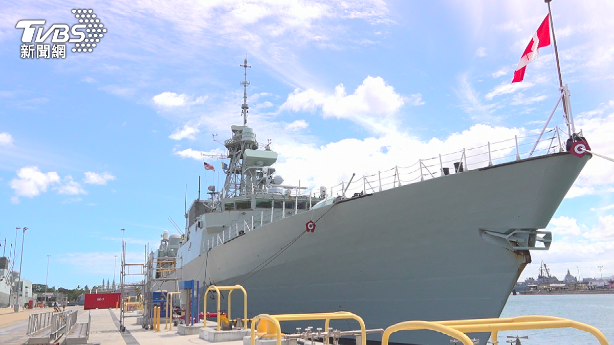TVBS採訪團隊獲得獨家許可,深入開箱加拿大皇家海軍巡防艦「渥太華號」。(圖/TVBS)