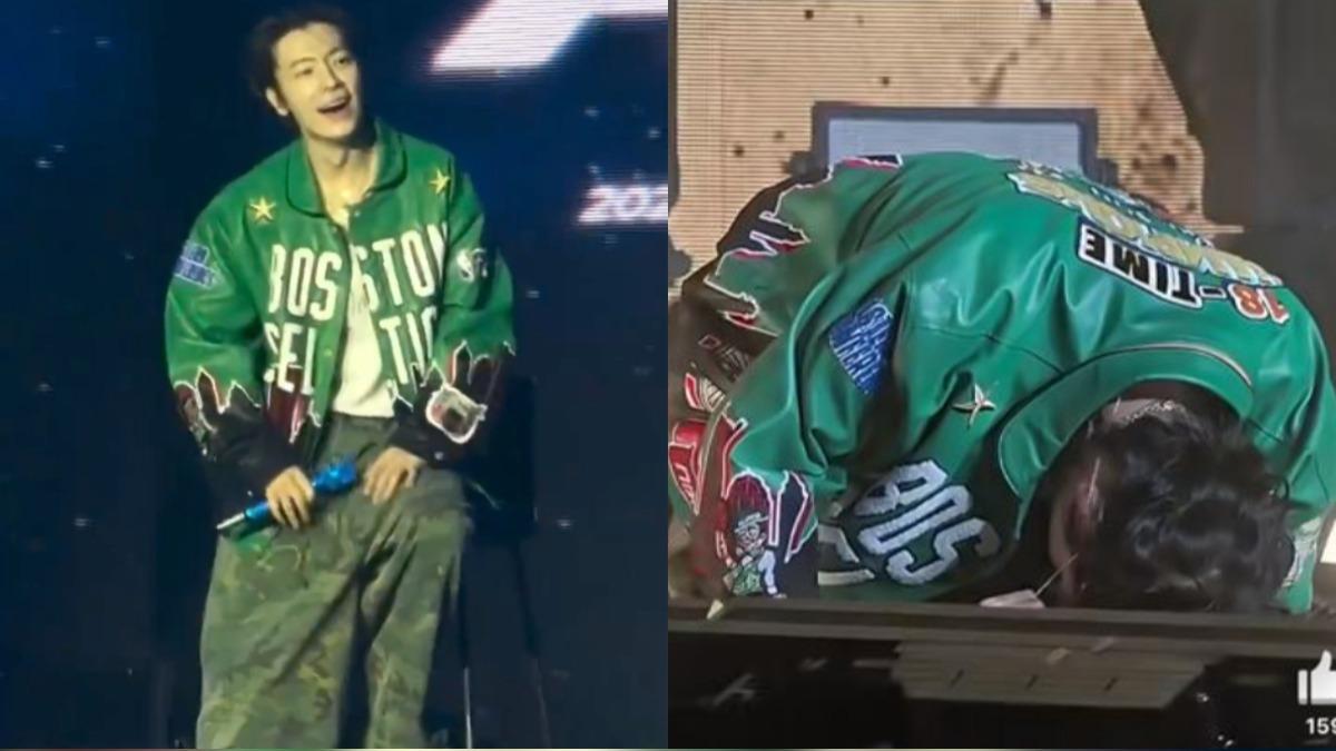 SJ東海唱一半突倒地！舊疾發作「緊急中斷演出」　哽咽致歉：感覺毀了大家一天