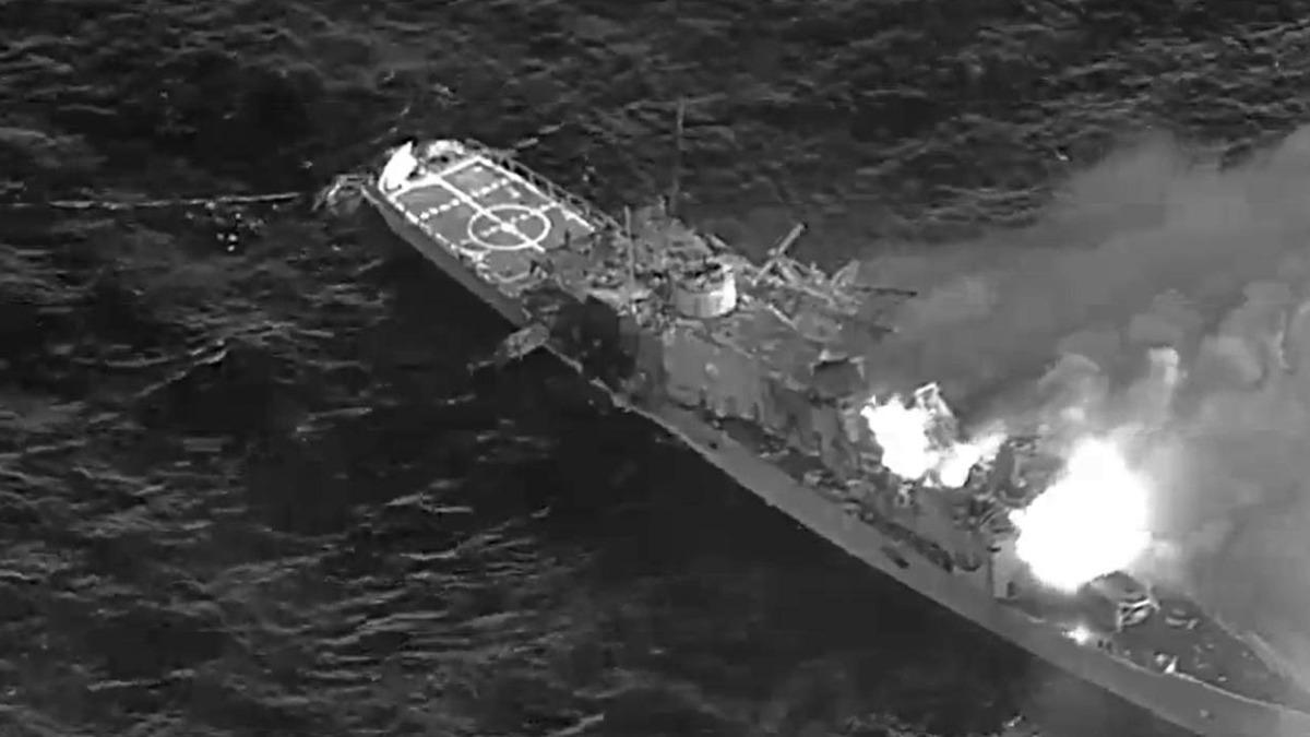 學者分析,美軍選用塔拉瓦級作為靶艦,意在透過模糊操作警告中共勿挑戰區域現狀。(圖/DVIDS)