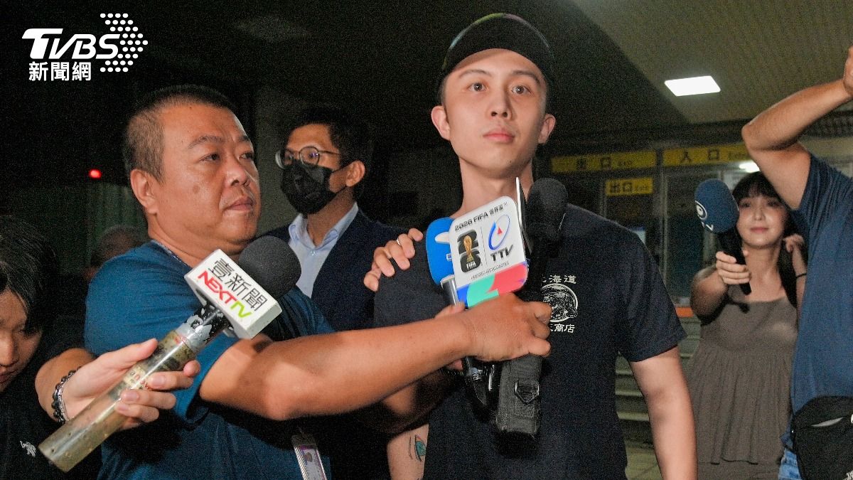 孫安佐表示「我從未傷害過任何人,我也從未想要傷害任何人」(圖/胡瑞麒攝)