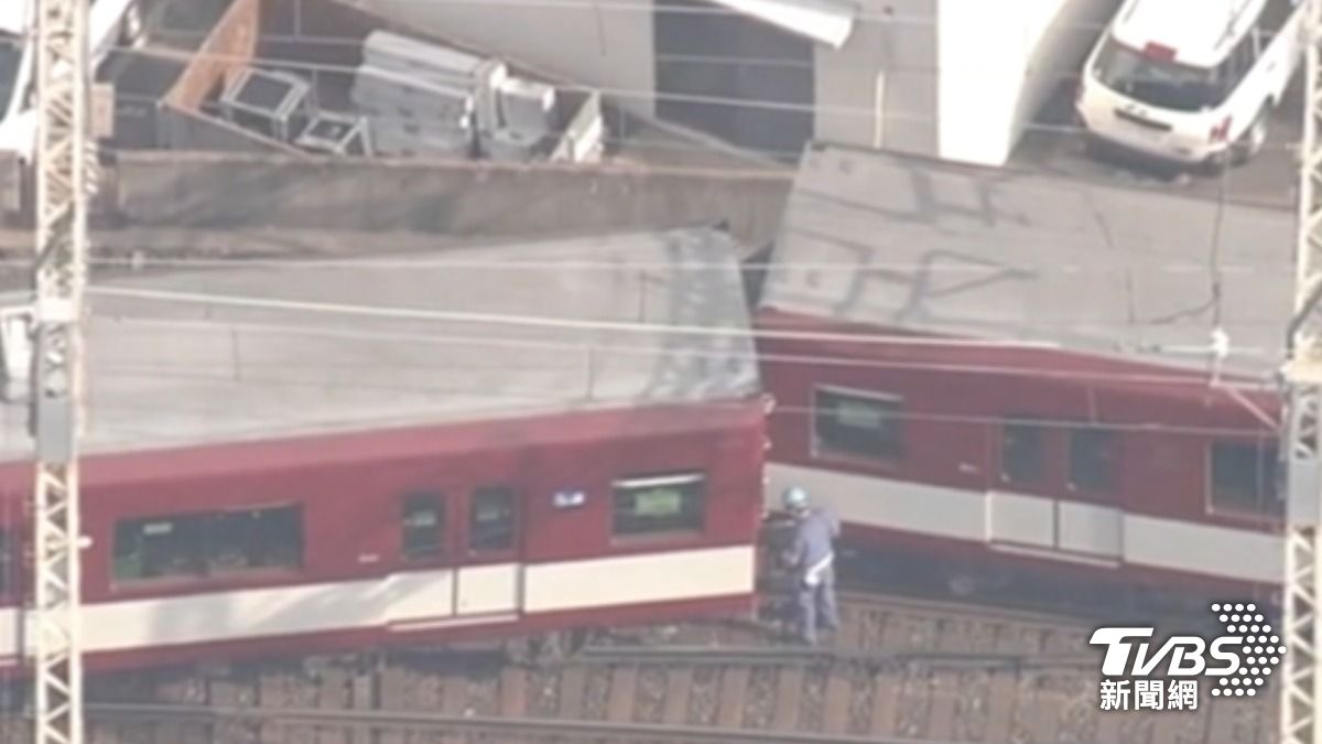 京都車站是日本關西地區的重要交通樞紐,沒想到傳出列車脫軌事故。(圖片來源/NHK)