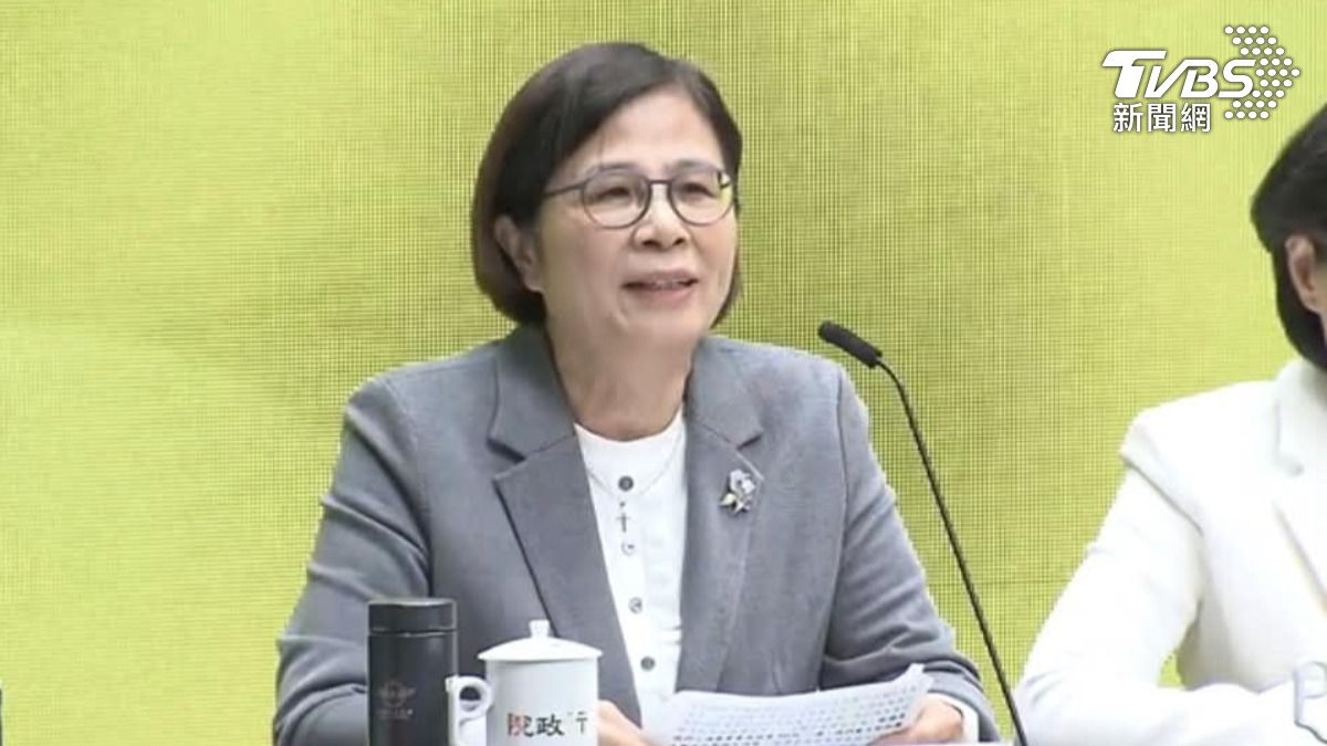 行政院長卓榮泰在29日親自約見楊珍妮,並下令停止其政務委員職務。(圖/TVBS)