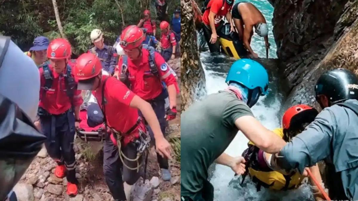 絕命秘境!9人硬闖福建「刺刀峽谷」遇暴雨 5人捲暗流慘死