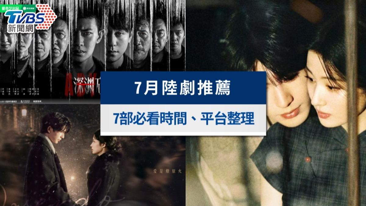 7月陸劇推薦！張凌赫《這一秒過火》、吳謹言《江山為聘》7部必追陸劇神仙打架