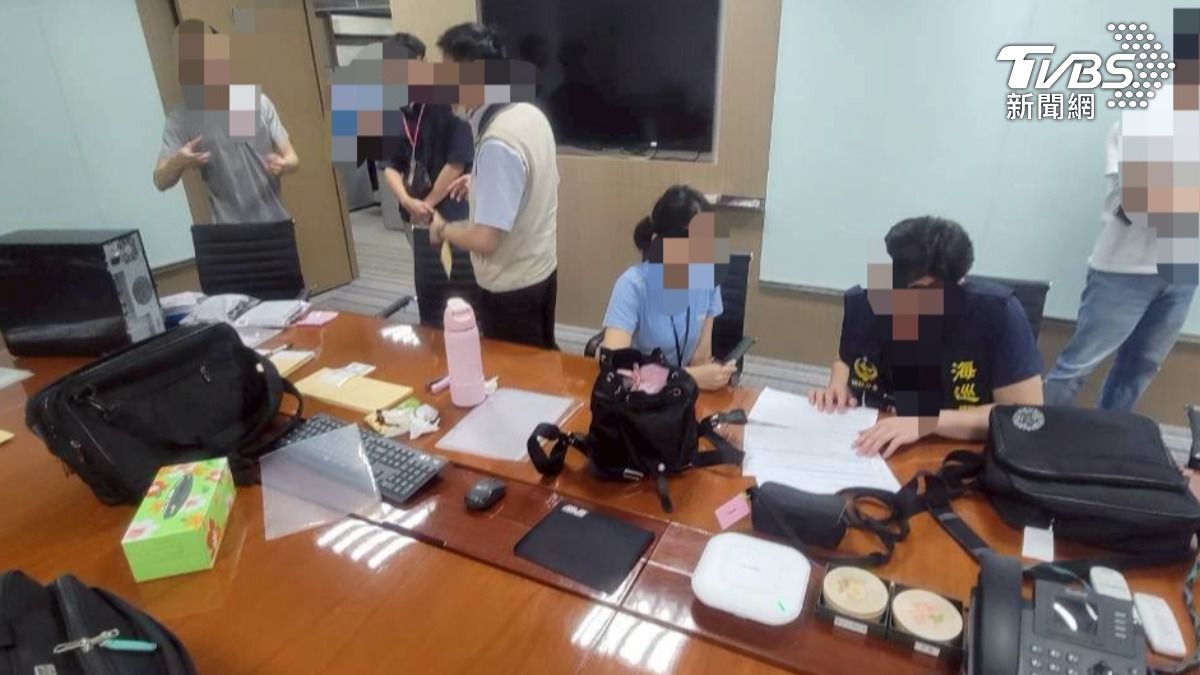 輝達晶片走私案,檢警調以及海巡人員,展開第二波行動。(圖/TVBS)