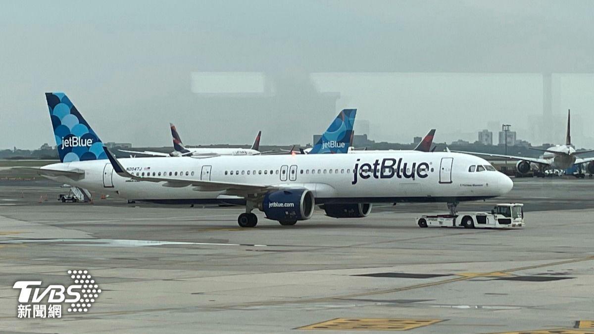 美國廉航捷藍航空（JetBlue Airways）。（圖／達志影像美聯社）