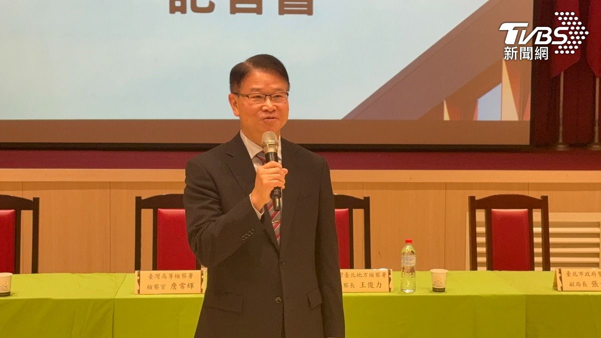 北檢檢察長王俊力。(圖/潘千詩攝)