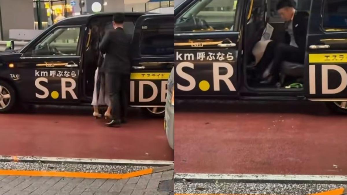 東京疑爆「當街擄人」！女遭西裝男塞入計程車　苦苦掙扎無人救