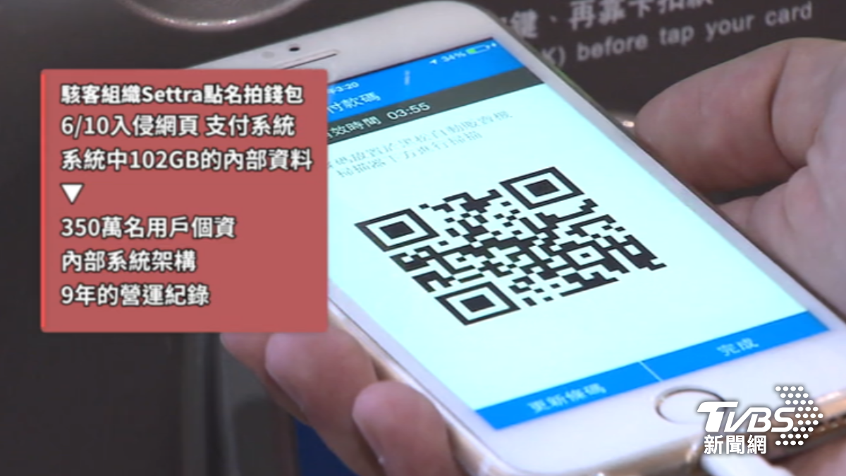 超過三百萬筆用戶個資恐外洩。（圖／TVBS）