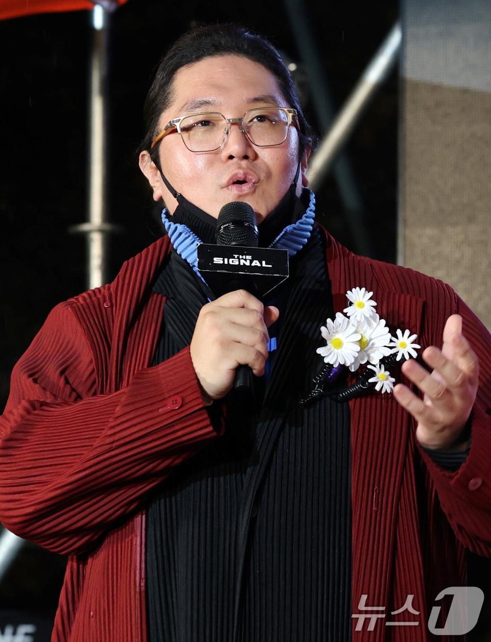 Galaxy Corporation董事崔龍浩在新聞稿中自誇的內容反而被韓媒拿出來狂酸。(圖/news1提供)