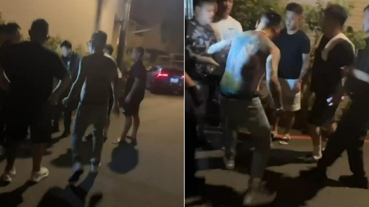 蹦闆率眾打人片流出…中壢警後退旁觀　詹江村怒：台灣沒王法是嗎