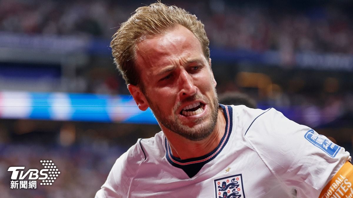 凱恩下半場梅開二度助英格蘭隊帶走勝利。（圖／達志影像美聯社）