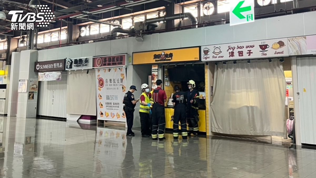 桃園火車站-桃園火車站火災-桃園火車站火警-桃園火車站灑水-桃園火車站起火
