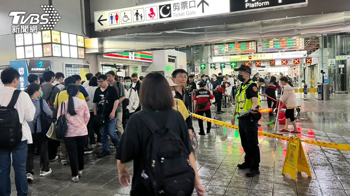桃園火車站-桃園火車站火災-桃園火車站火警-桃園火車站灑水-桃園火車站起火
