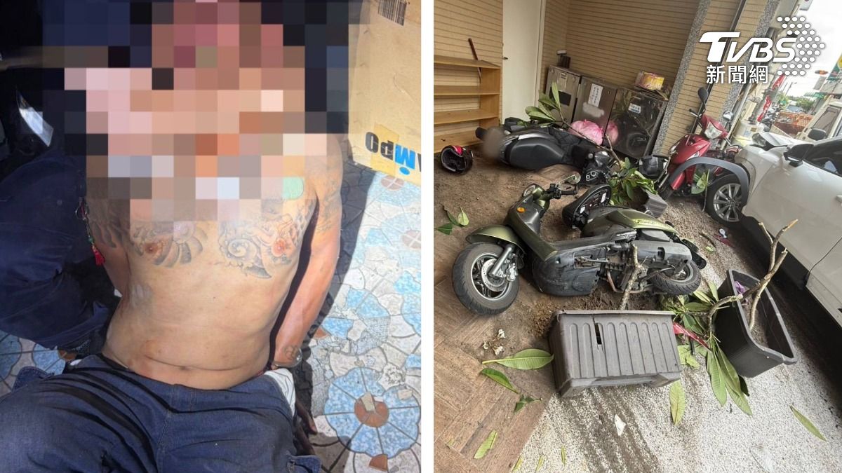 有片/逆向奪命!苗栗刺青男毒駕撞死騎士 烙跑5小時落網