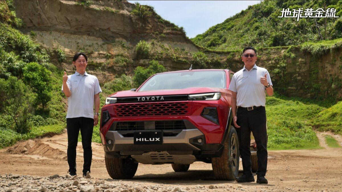 日本Toyota總工程師大矢賢樹也親自來台,說明新世代Hilux的開發理念。(圖/地球黃金線提供)