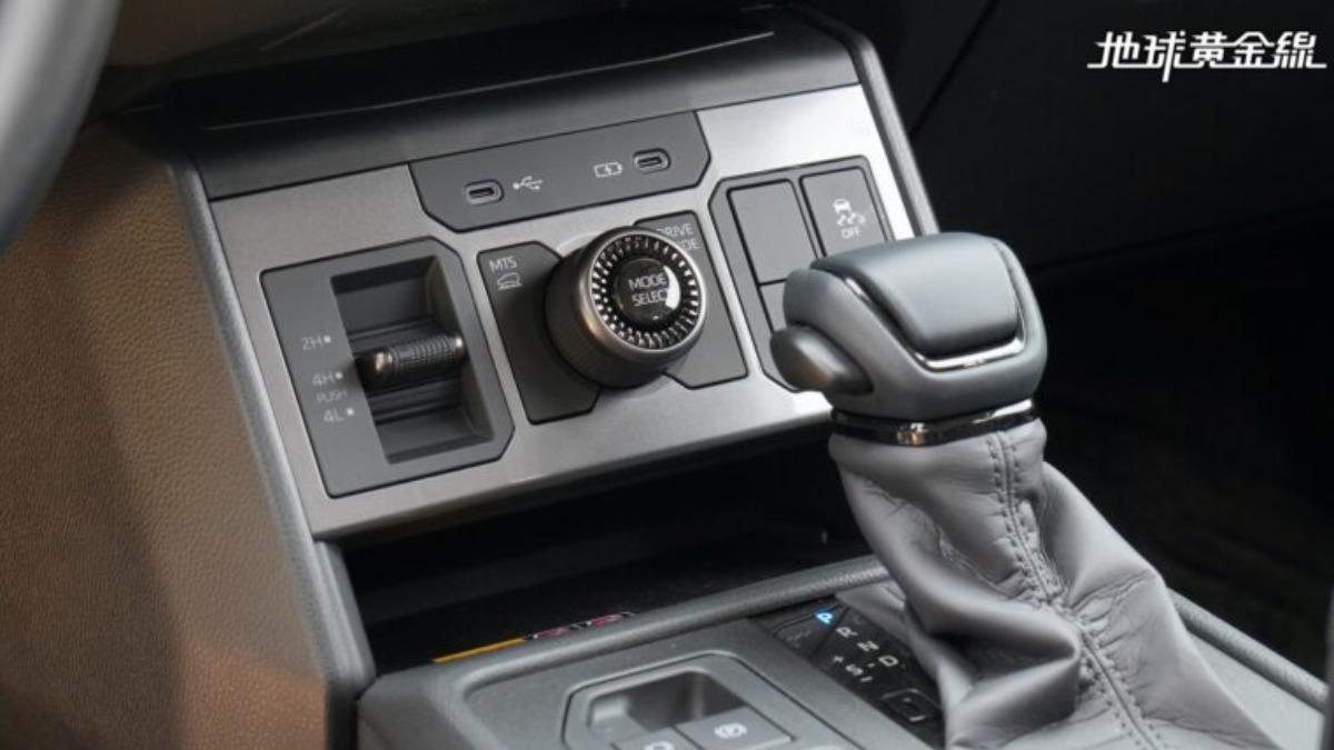 大改款Hilux導入進化版MTS智慧型越野地形系統。(圖/地球黃金線提供)