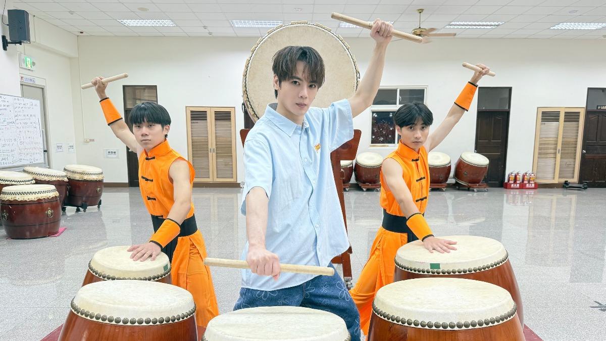 古曜威將帶來氣勢磅礡的戰鼓表演。(圖/家扶基金會提供)