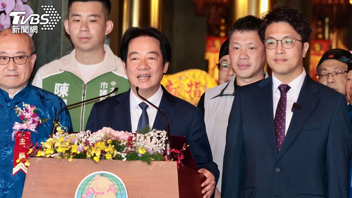 賴清德讚沈伯洋第一時間衝內湖 當蔣萬安面提「檢討治水」