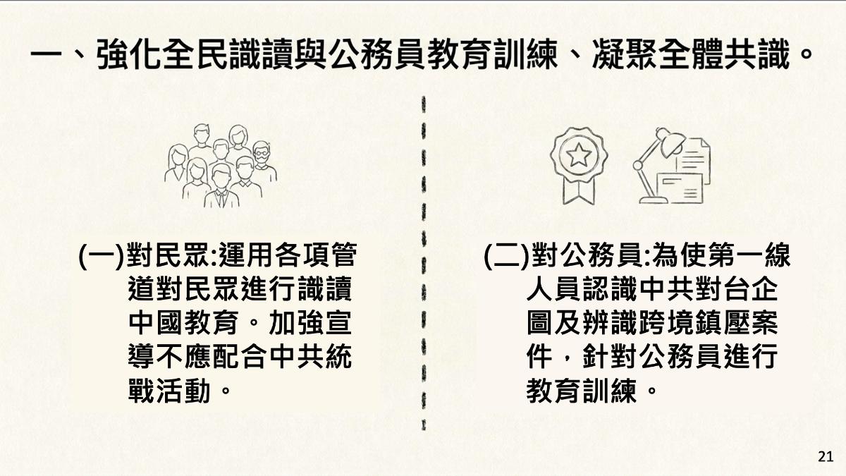 陸委會反制措施曝光。(圖/行政院提供)