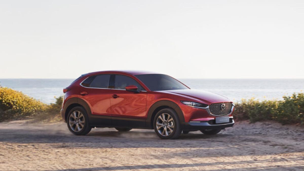7月入主都會時尚跨界休旅MAZDA CX-30，指定車型享5年原廠保固。（圖／Mazda提供）