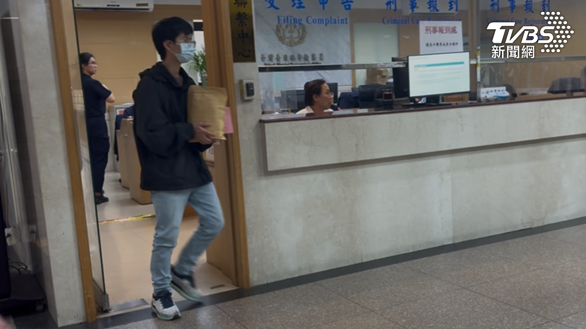 5萬交保的戴姓男子。(圖/TVBS)