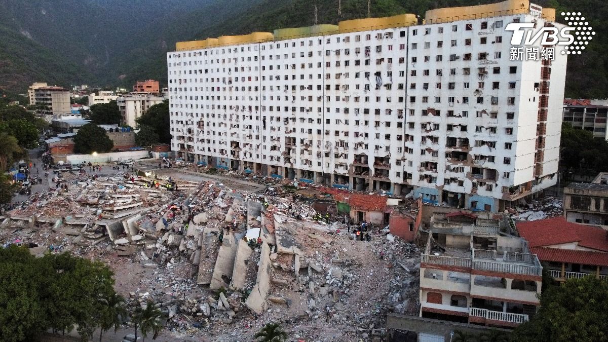 委內瑞拉雙強震已經超過一周,不過瓦礫堆下陸續傳出好消息。(圖/達志影像路透社)