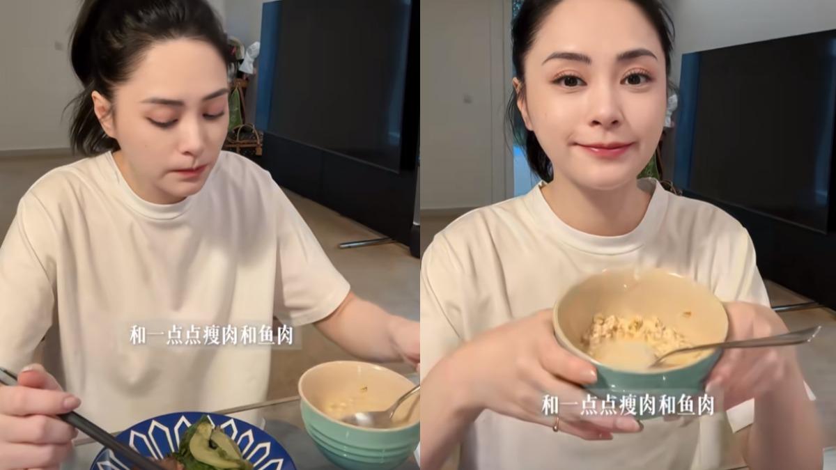 第一天為「燕麥日」,以燕麥搭配大量膳食纖維。(圖/翻攝自小紅書)