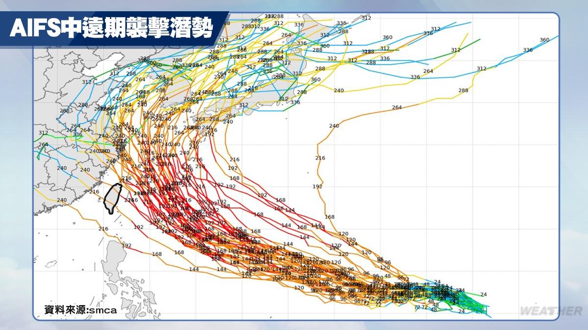 天氣/巴威颱風「眼區隱現」!西衝快速增強 專家示警下週四關鍵