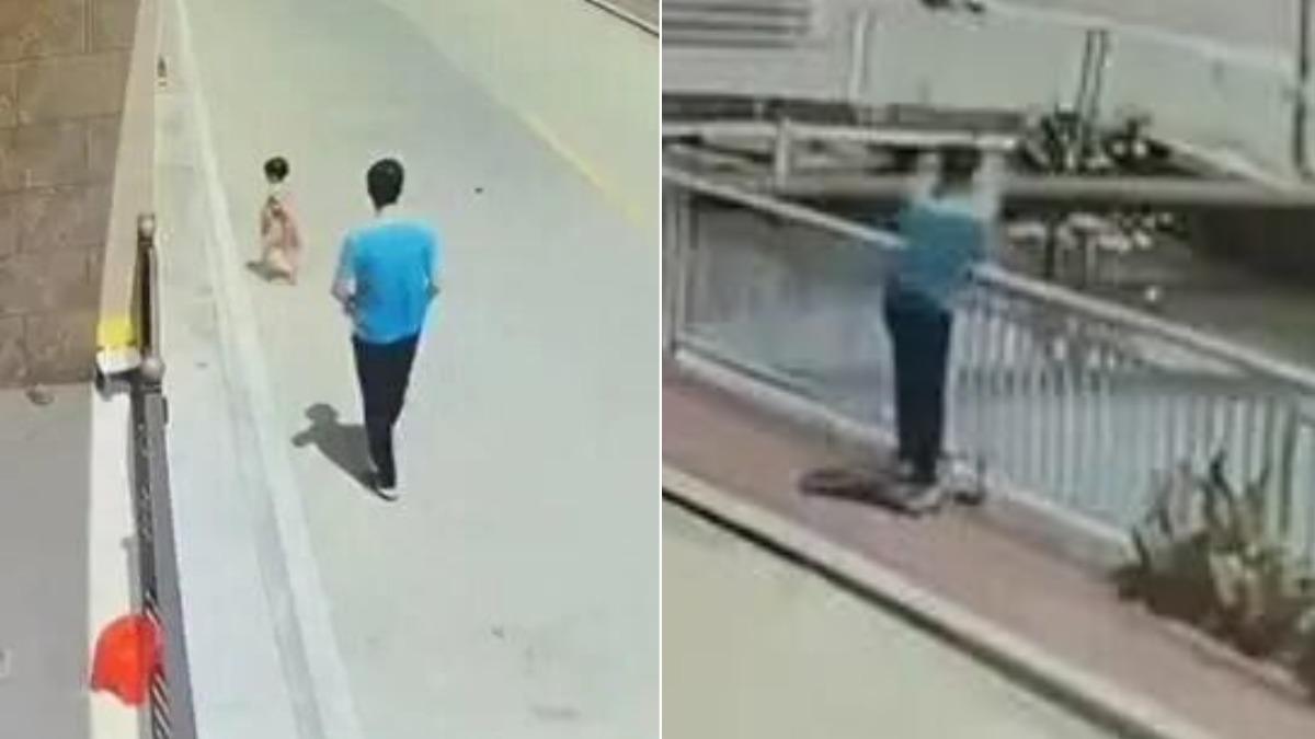 陸女童遭怪男尾隨!7秒內「強抱扔入河中」 兇手竟是親哥哥