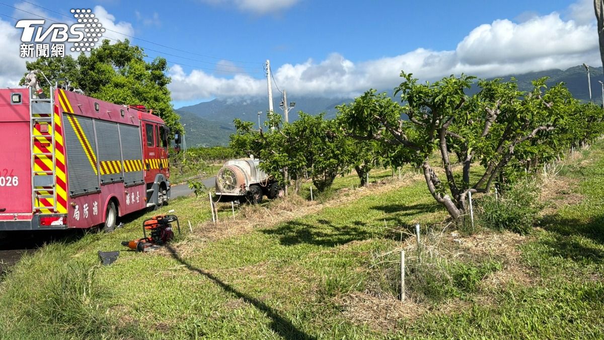 台東釋迦老農遭農藥車重壓頭部亡 家屬目睹慘狀崩潰痛哭