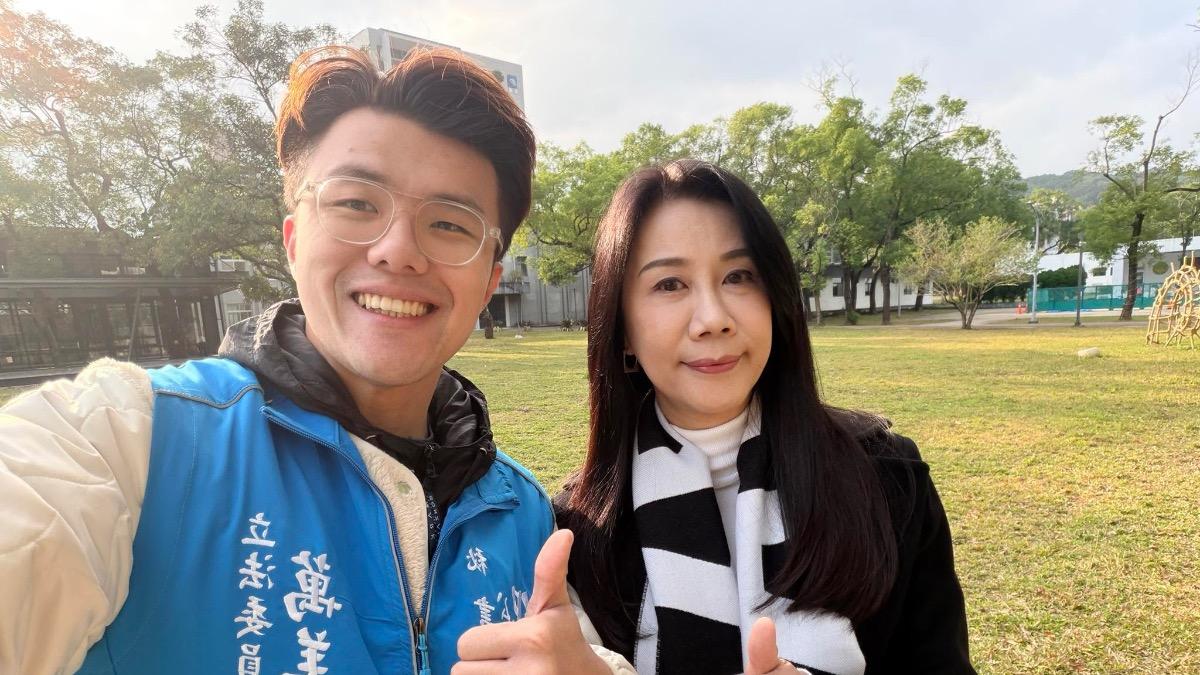 國民黨立委萬美玲兒子佀廣洋，先前獲得國民黨提名參選桃園市議員，但過去涉及霸凌爭議持續延燒，13日他發出聲明，宣布退出國民黨提名。（圖／翻攝自佀廣洋臉書）