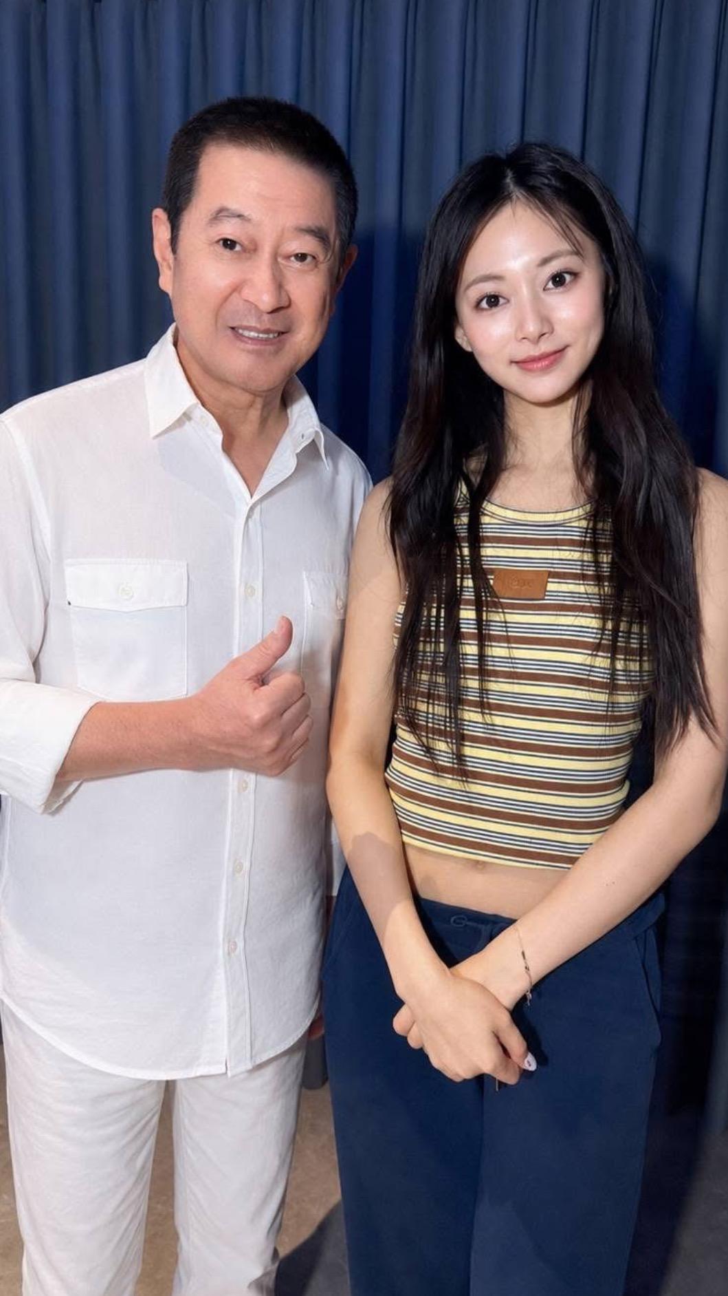 蔡小虎很喜歡周子瑜。（圖/翻攝自蔡小虎臉書）