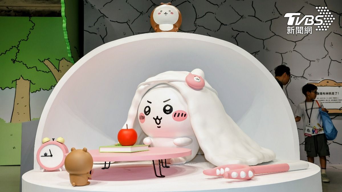 立體雕塑非常多,記得不要亂摸,工作人員很多。(圖/張哲鳴攝)