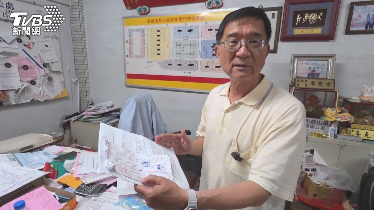 被指控的里長強調,目前已訴諸法院,也質疑新的管委會收費太高,引起住戶反彈。(圖/TVBS)