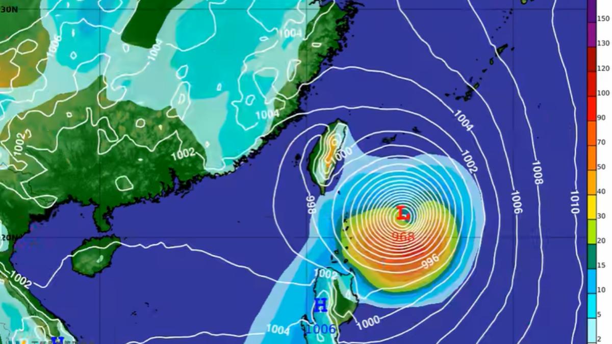天氣／強颱巴威續增強接近台灣　專家：「又大又強」警報機率高