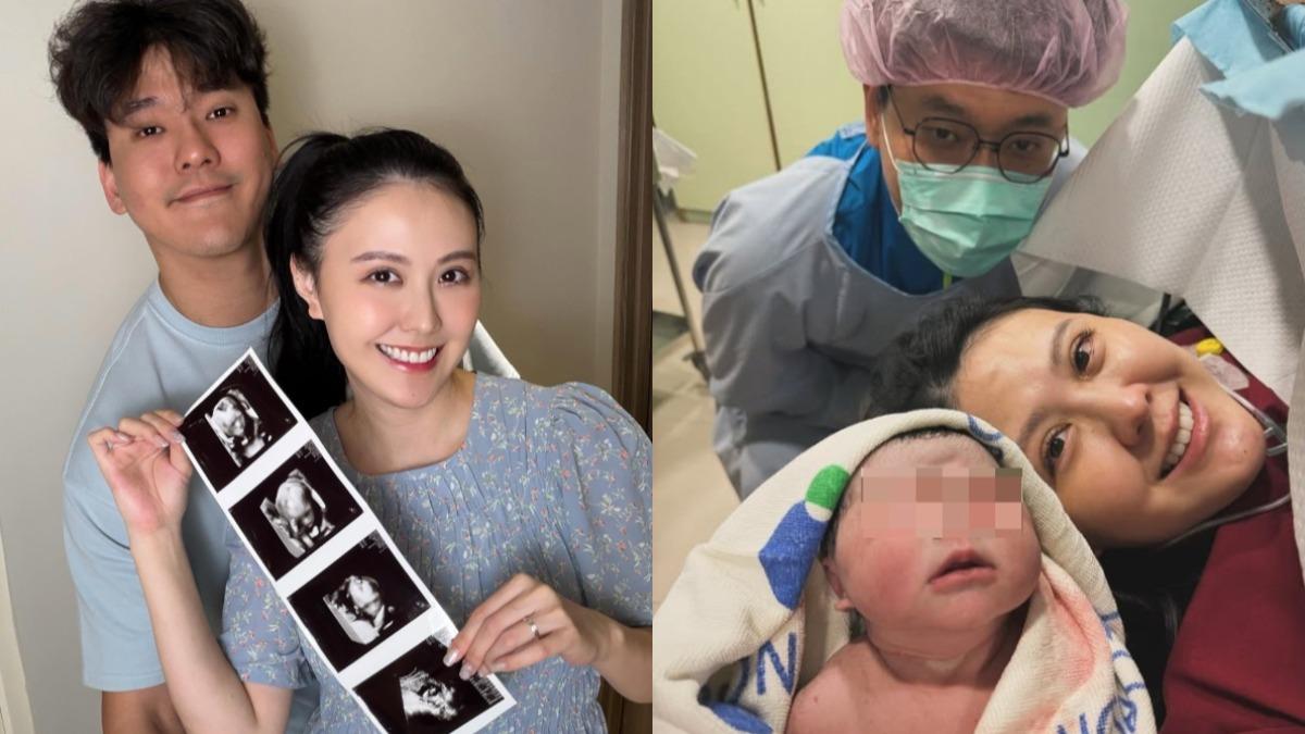 台劇女神生了!「甜曬全家福」嗨翻報喜 國手尪激動告白
